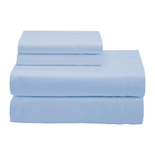Load image into Gallery viewer, Solid Sky Blue Deep Pocket 4 Piece Sheet Set