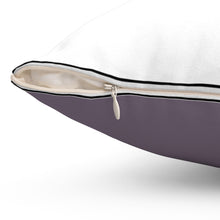 Load image into Gallery viewer, Purple Floral Accent Pillow