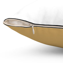 Load image into Gallery viewer, Yellow Floral "A Sweet Dream" Accent Pillow