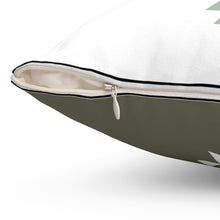 Load image into Gallery viewer, Boho Aztec Olive Accent Pillow