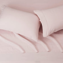Load image into Gallery viewer, Solid Blush Pink Deep Pocket 4 Piece Sheet Set