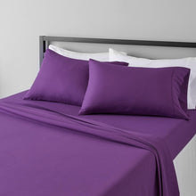 Load image into Gallery viewer, Plum Deep Pocket 4 Piece Sheet Set