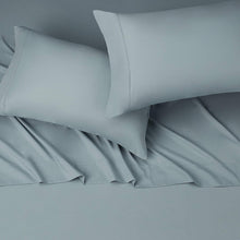 Load image into Gallery viewer, Solid Spa Blue Deep Pocket 4 Piece Sheet Set