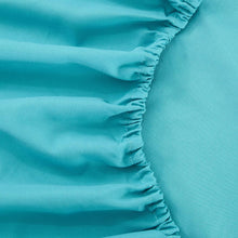 Load image into Gallery viewer, Solid Teal Deep Pocket 4 Piece Sheet Set