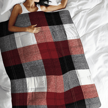 Load image into Gallery viewer, Safdie Weighted Blanket Winter Plaid - Weighted Blanket 10 LBS (4.54 Kg)