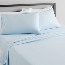Load image into Gallery viewer, Solid Light Blue Deep Pocket 4 Piece Sheet Set
