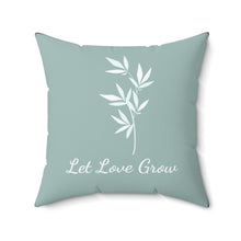 Load image into Gallery viewer, Botanical Green Leaves Accent Pillow
