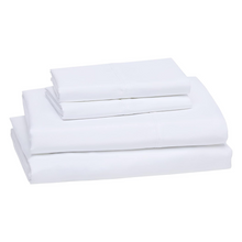 Load image into Gallery viewer, Solid White Deep Pocket 4 Piece Sheet Set
