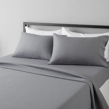 Load image into Gallery viewer, Solid Grey Deep Pocket 4 Piece Sheet Set
