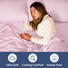 Load image into Gallery viewer, Pink Deep Pocket 4 Piece Sheet Set
