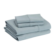 Load image into Gallery viewer, Solid Spa Blue Deep Pocket 4 Piece Sheet Set
